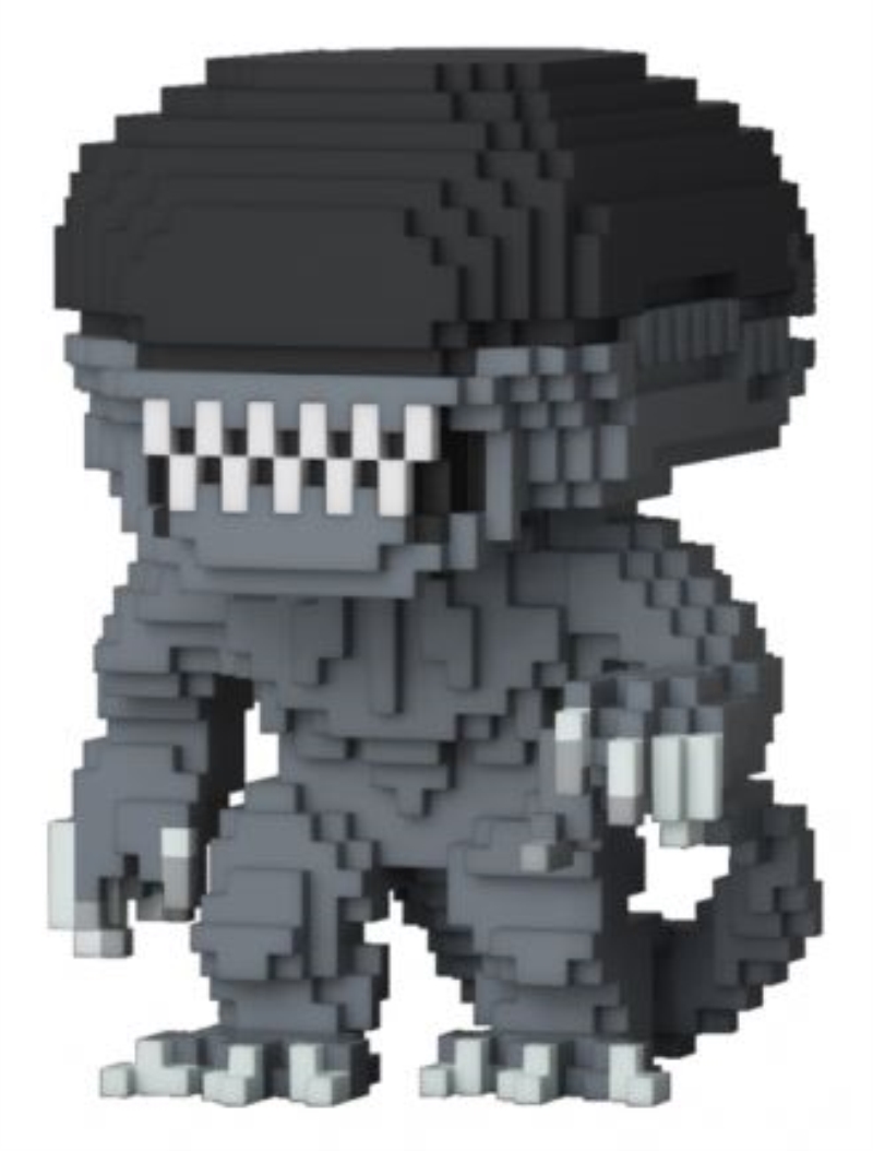 FUNKO ACTION FIGURES FUNKO POP 8-BIT HORROR: ALIEN FUNKO ACTION FIGURES FUNKO POP 8-BIT HORROR: ALIEN